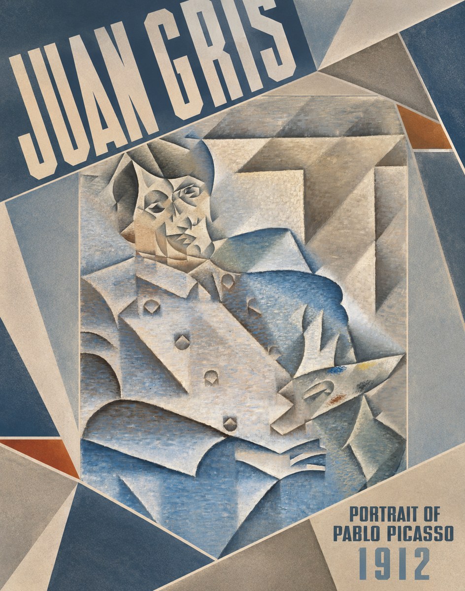 Juan Gris Portrait of Pablo Picasso No4 - Affiche