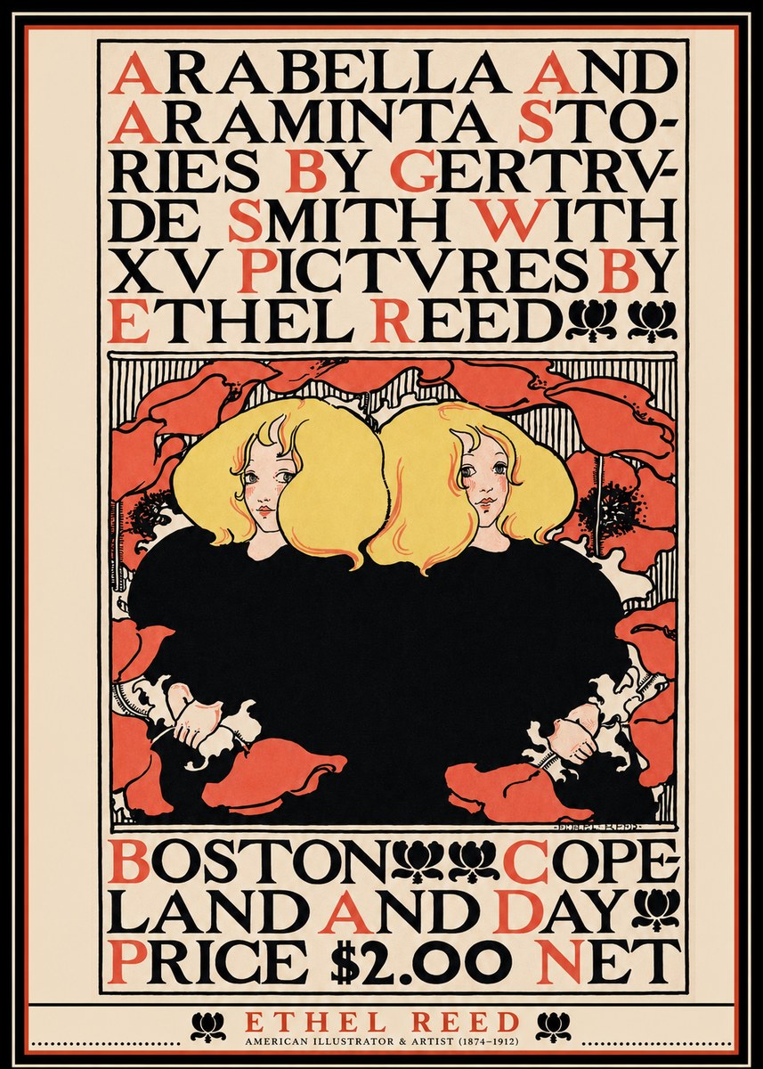 Ethel Reed Arabella and Araminta Stories No1 - Affiche