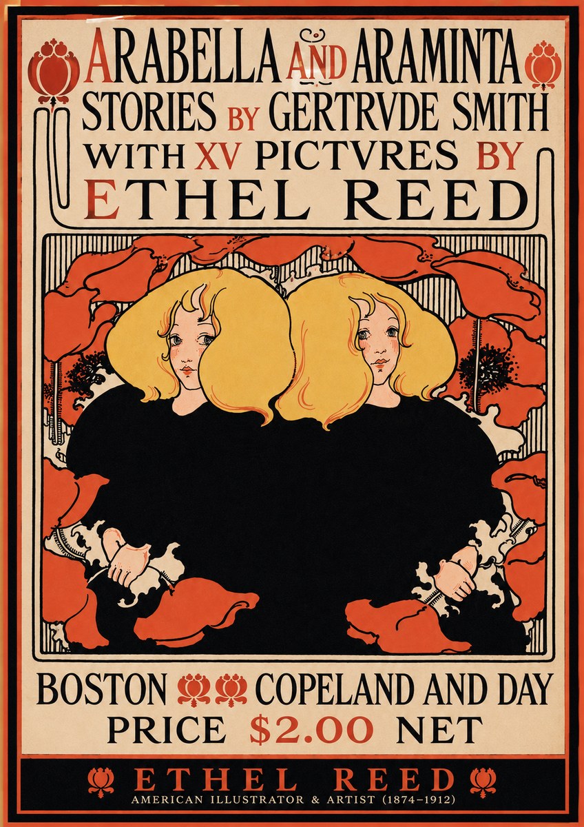 Ethel Reed Arabella and Araminta Stories No3 - Affiche