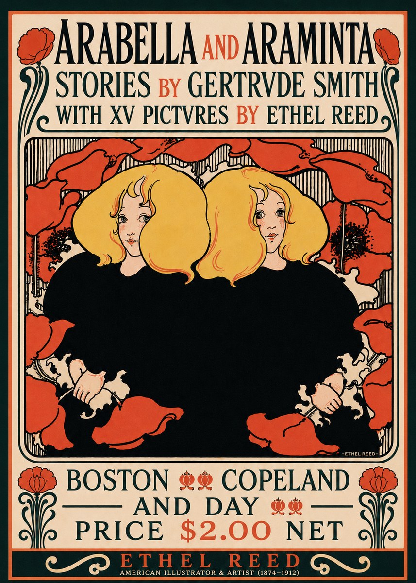 Ethel Reed Arabella and Araminta Stories No6 - Affiche