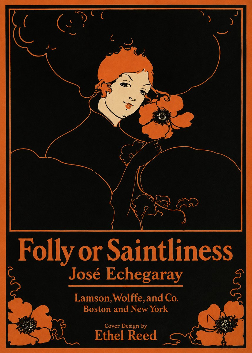 Ethel Reed Folly or Saintliness No1 - Affiche