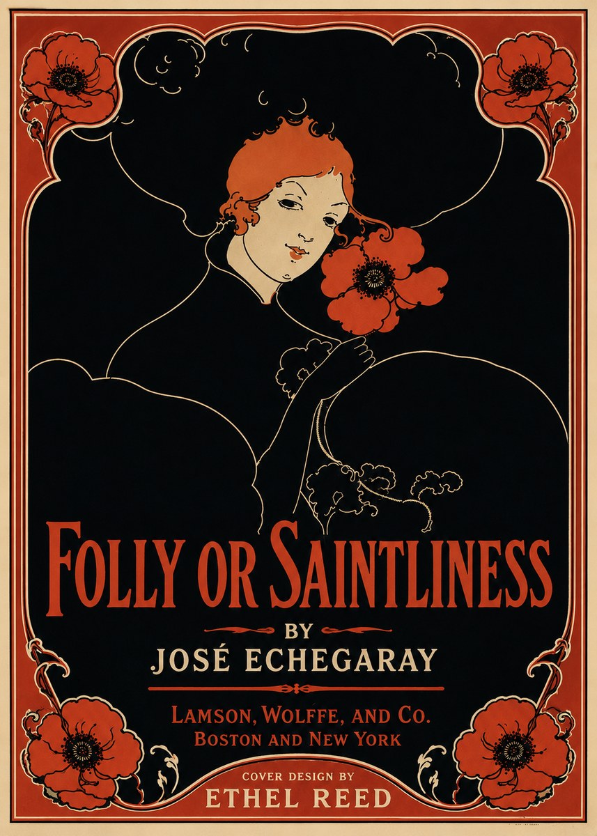 Ethel Reed Folly or Saintliness No6 - Affiche