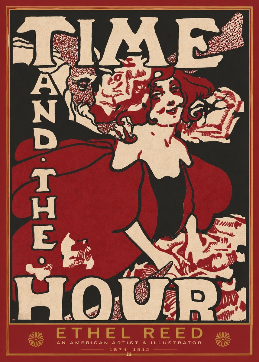 Ethel Reed Time and the Hour No2 - Affiche