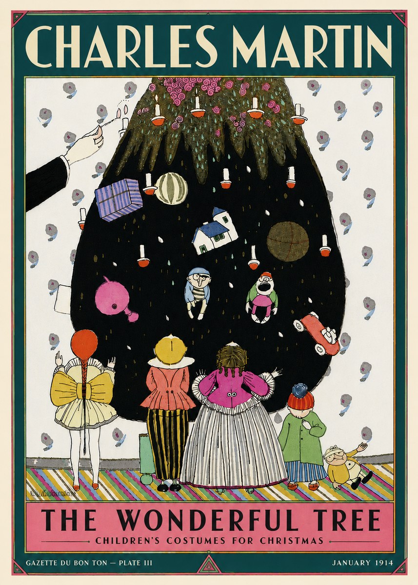 Charles Martin The Wonderful Tree No6 - Affiche