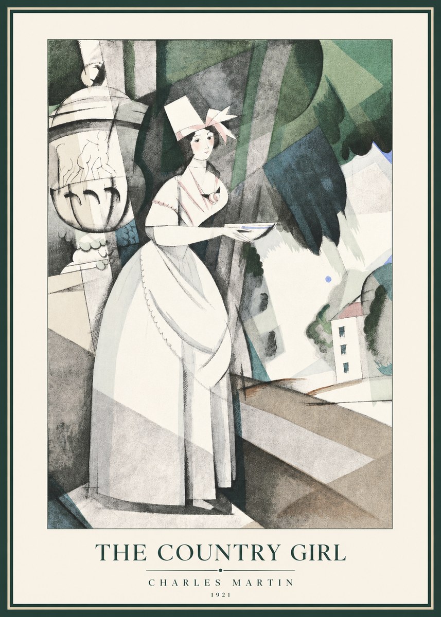 Charles Martin The Country Girl No1 - Affiche