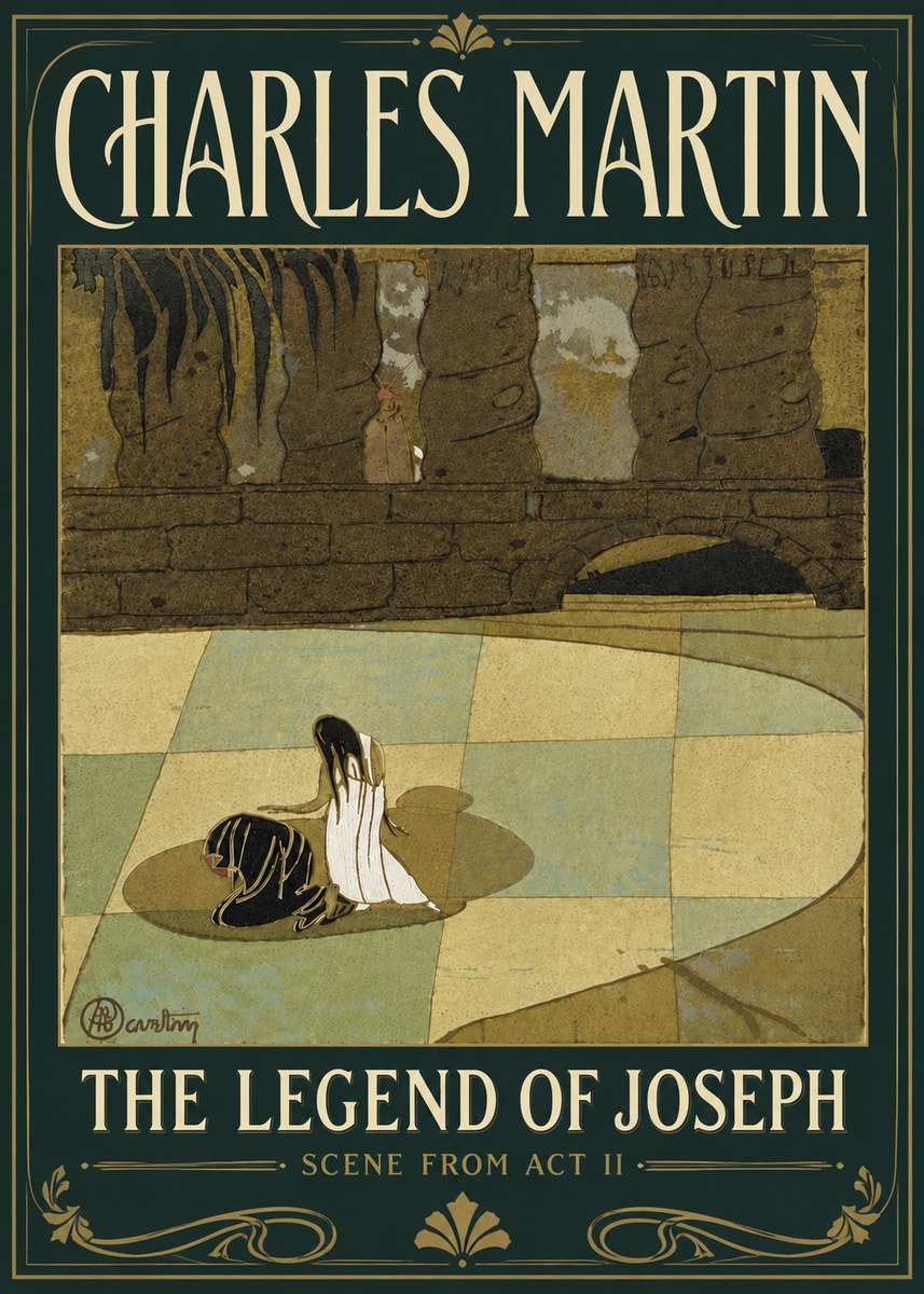 Charles Martin The Legend of Joseph - Scene from Act Ii No6 - Affiche