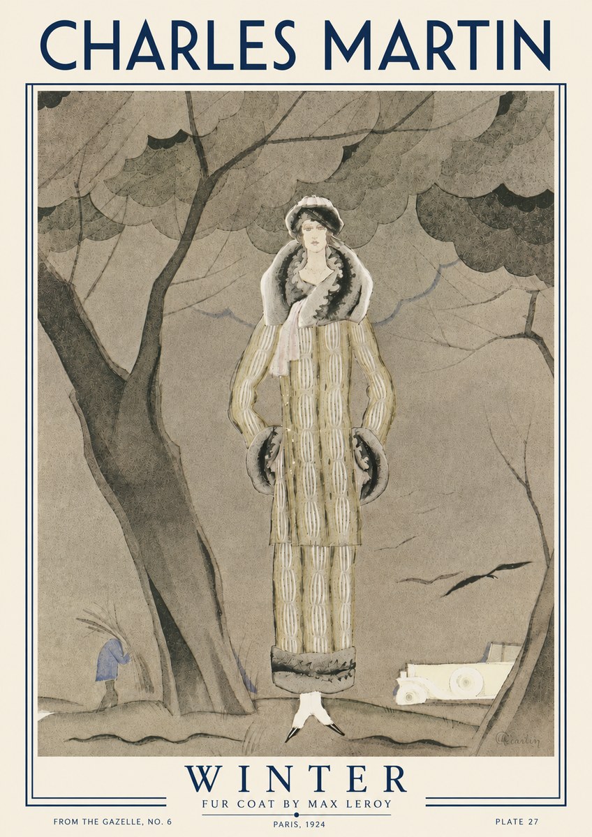 Charles Martin Winter No4 - Affiche