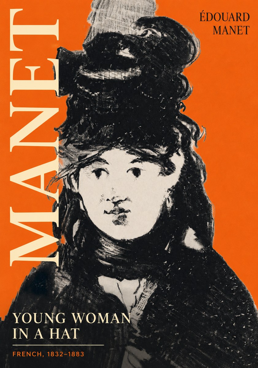 Édouard Manet Portrait of a Young Woman II No4 - Affiche