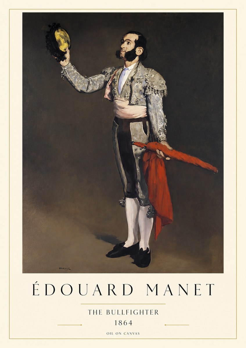 Édouard Manet The Bullfighter No1 - Affiche