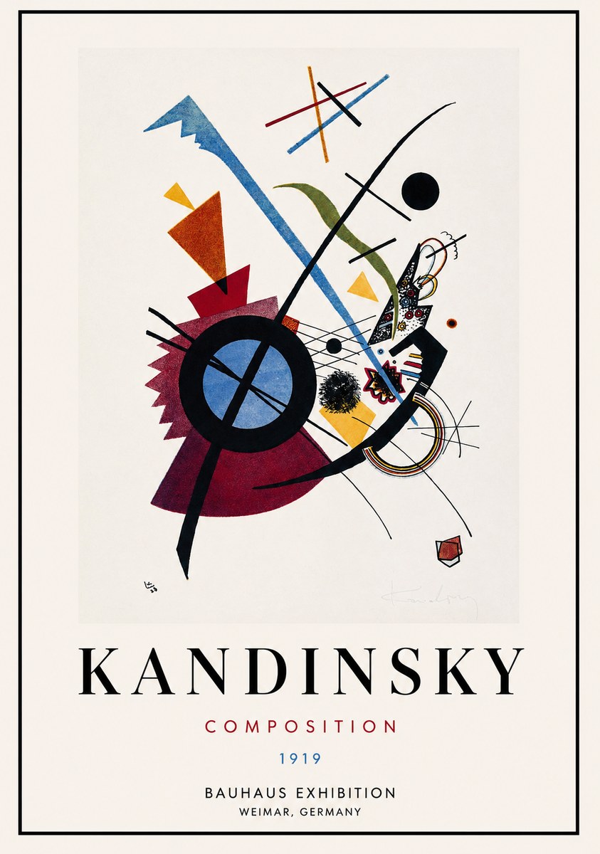 Kandinsky Composition II No1 - Affiche