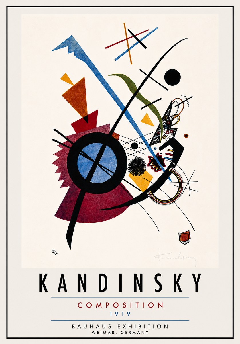 Kandinsky Composition II No6 - Affiche
