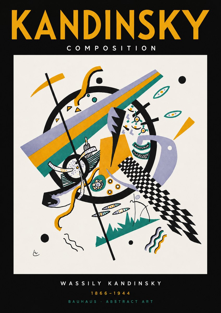 Kandinsky Composition III No2 - Affiche