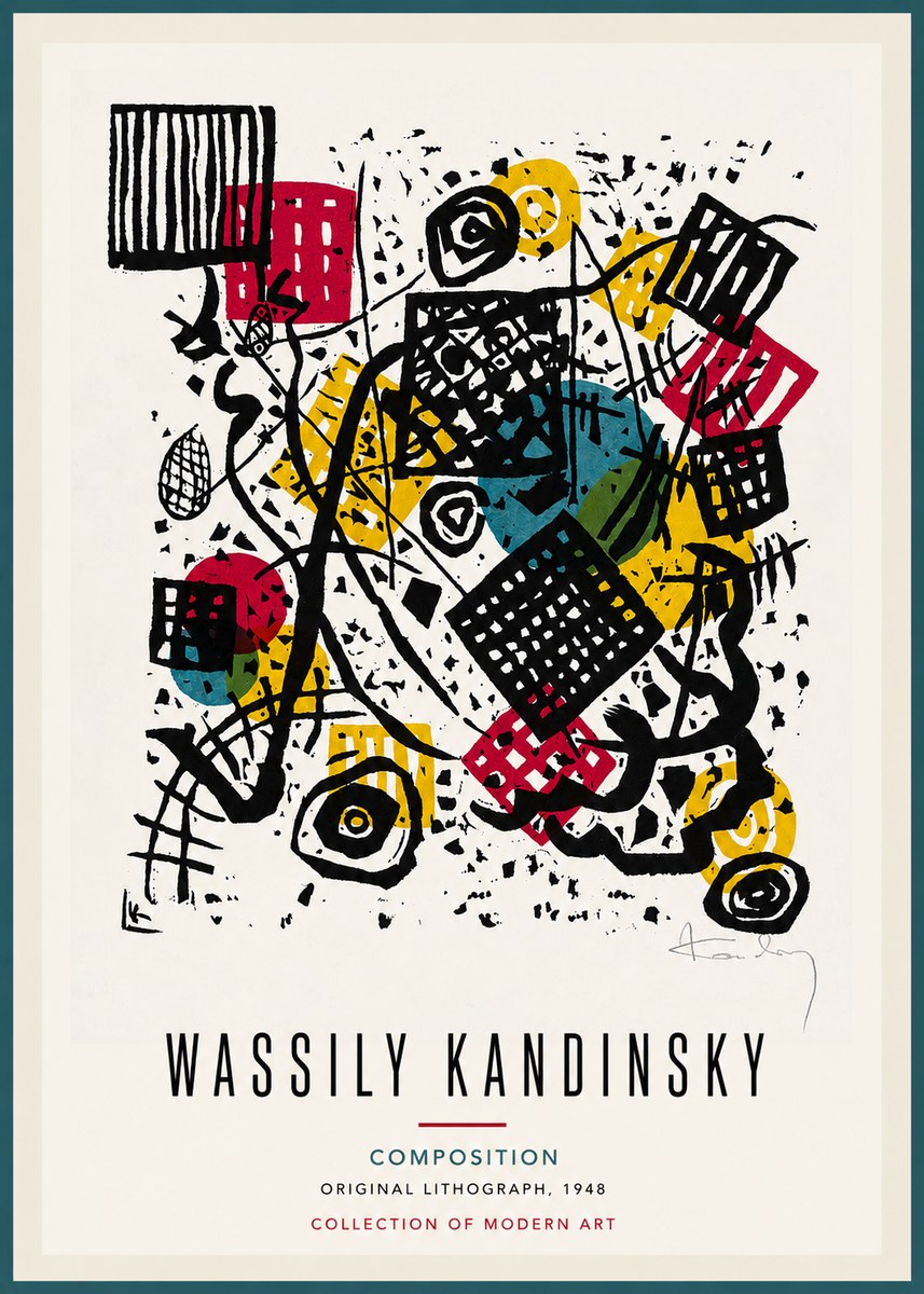 Kandinsky Composition IV No2 - Affiche