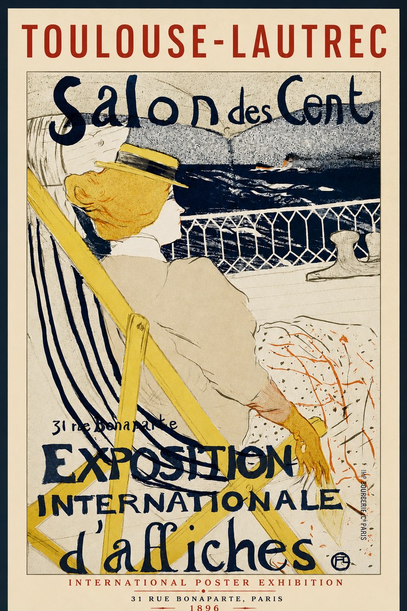 Toulouse-Lautrec Salon Des Cent No2 - Affiche