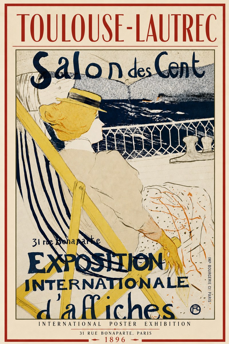 Toulouse-Lautrec Salon Des Cent No4 - Affiche