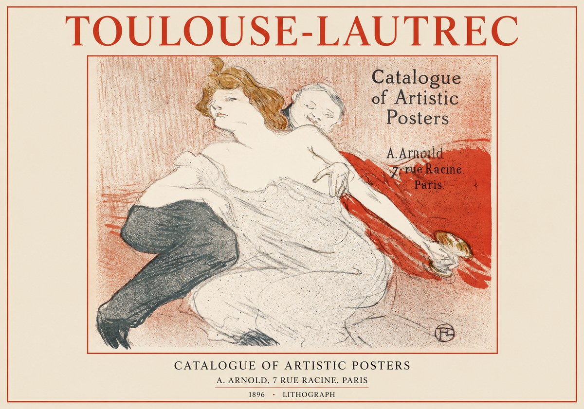 Toulouse-Lautrec Catalogue of Artistic Posters No1 - Affiche