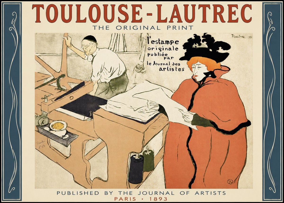Toulouse-Lautrec L'estampe Originale No2 - Affiche