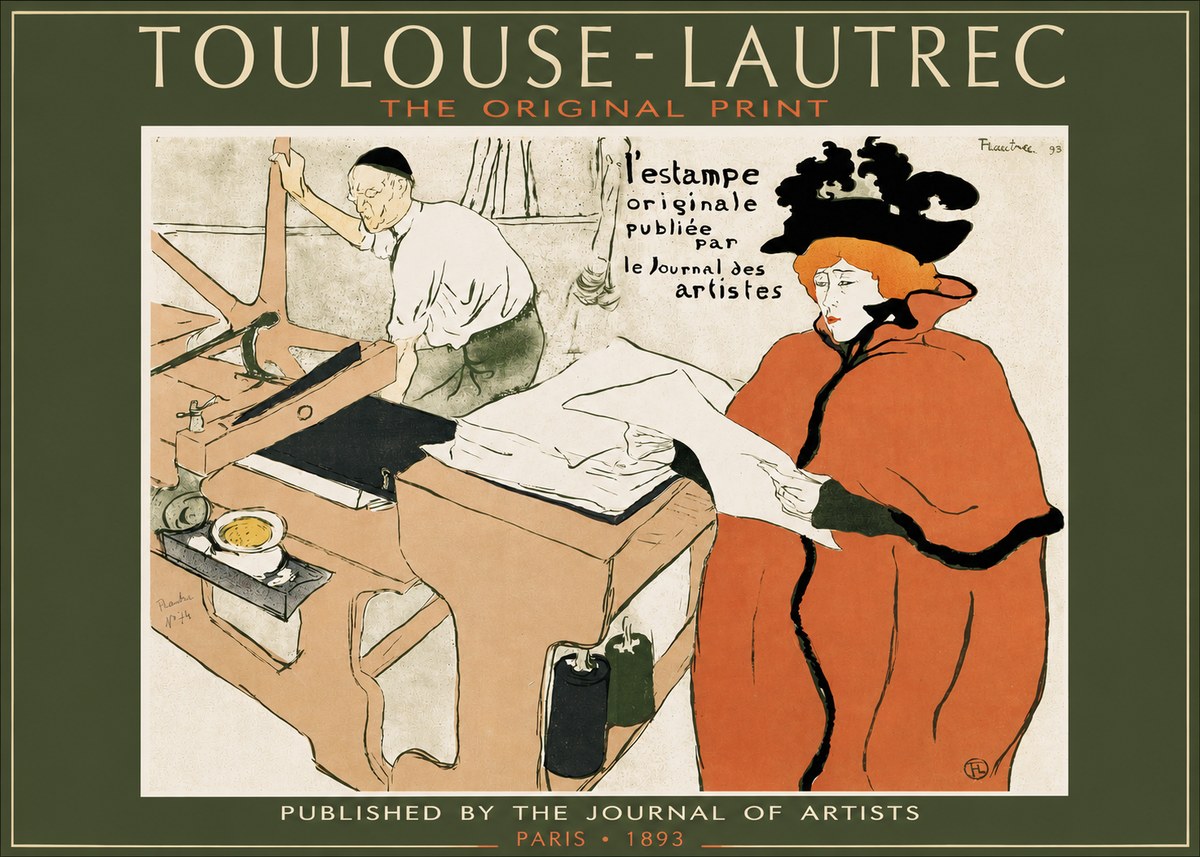 Toulouse-Lautrec L'estampe Originale No3 - Affiche