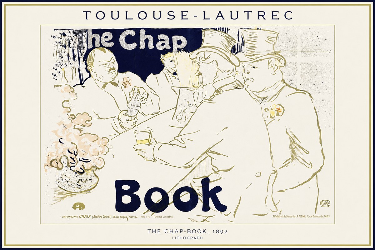 Toulouse-Lautrec The Chap-book No1 - Affiche