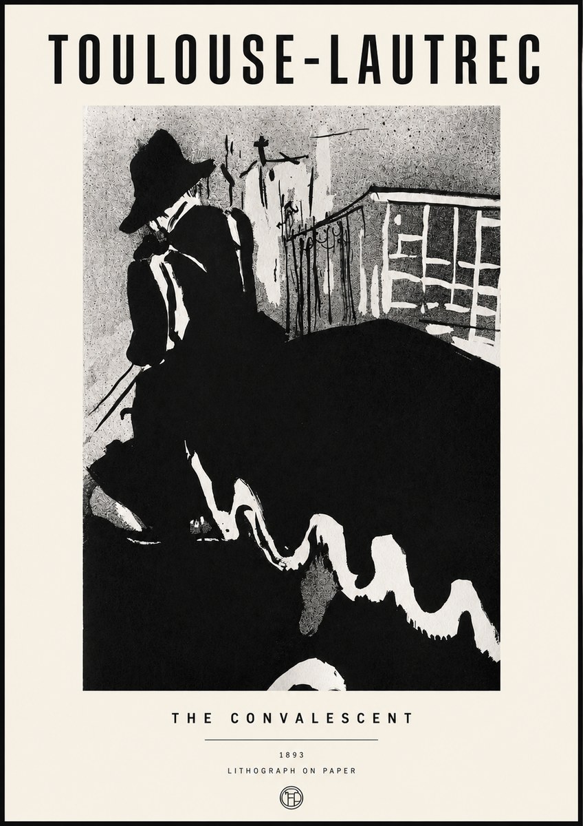 Toulouse-Lautrec The Convalescent No3 - Affiche