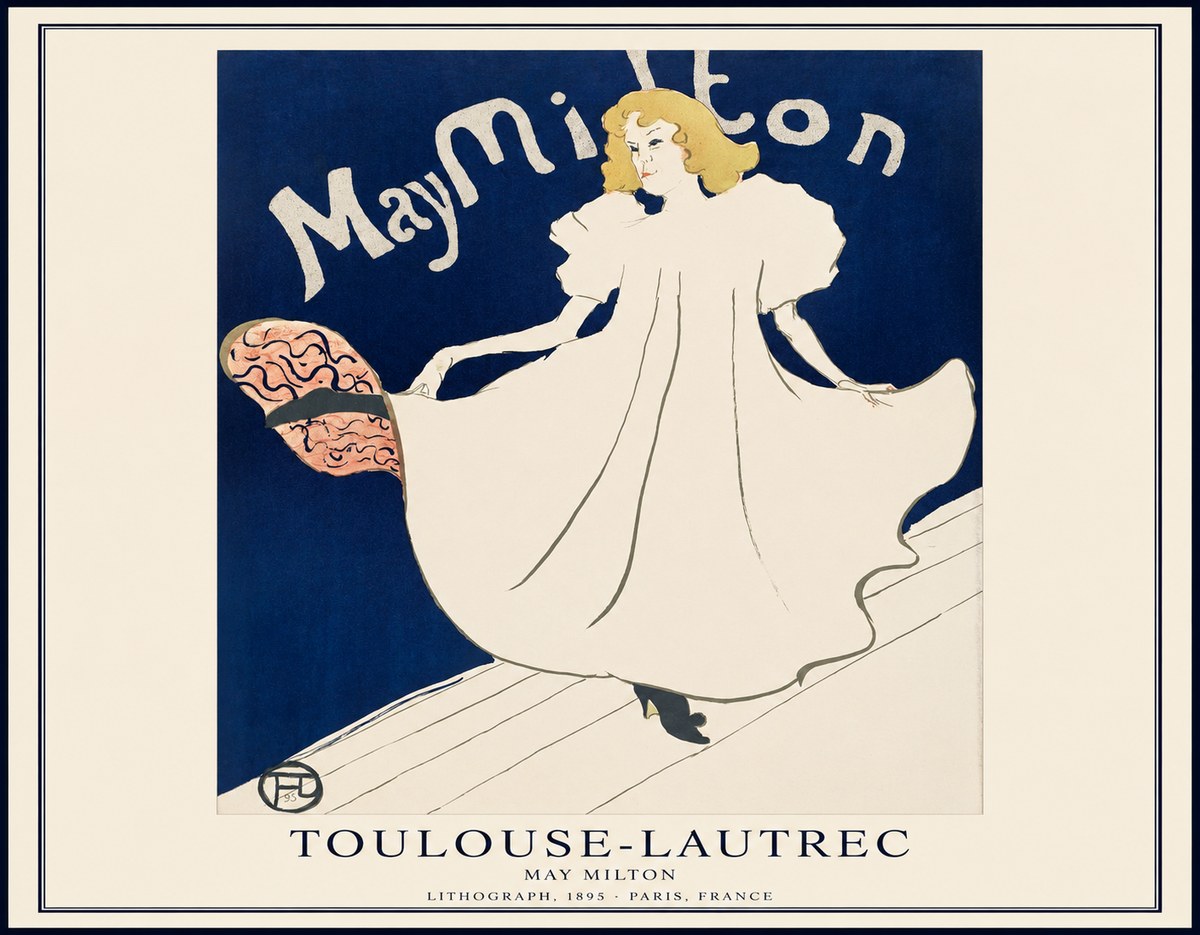 Toulouse-Lautrec May Milton No1 - Affiche