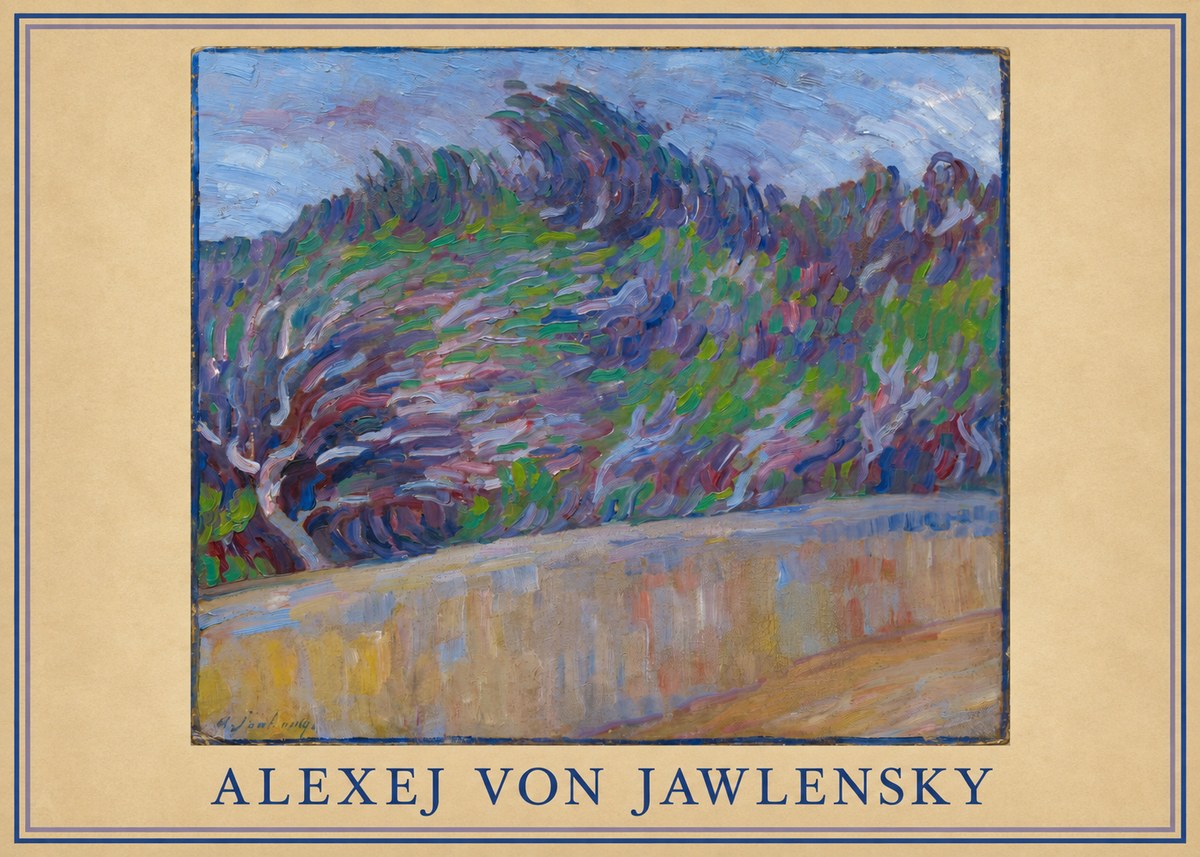 Alexej von Jawlensky Windy Landscape No4 - Affiche