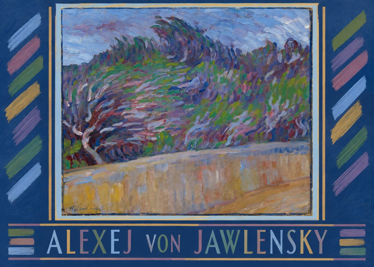 Alexej von Jawlensky Windy Landscape No6 - Affiche
