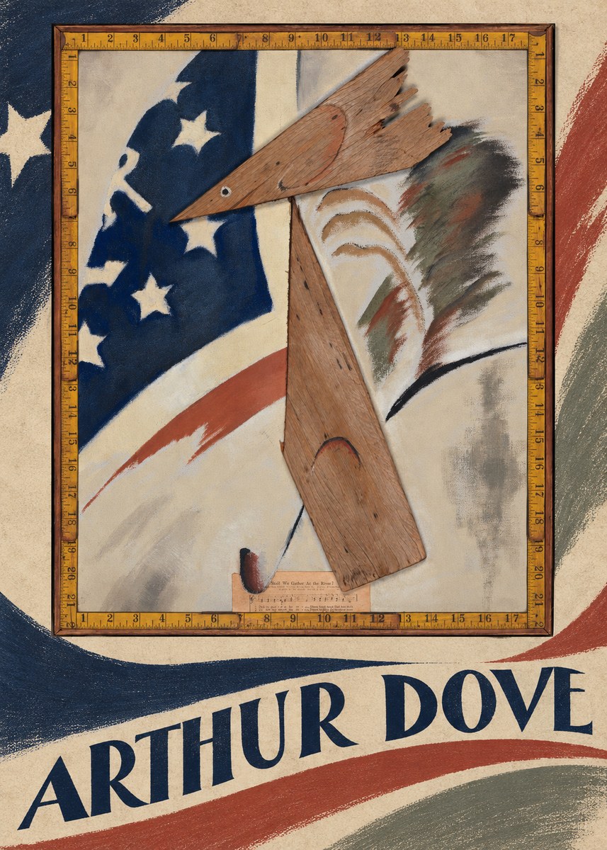 Arthur Dove The Flag No4 - Affiche
