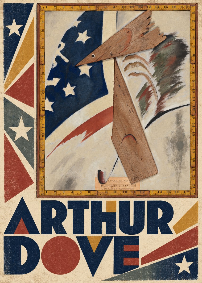Arthur Dove The Flag No6 - Affiche