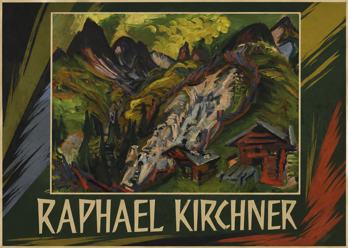 Raphael Kirchner Mountain Landscape I No1 - Affiche