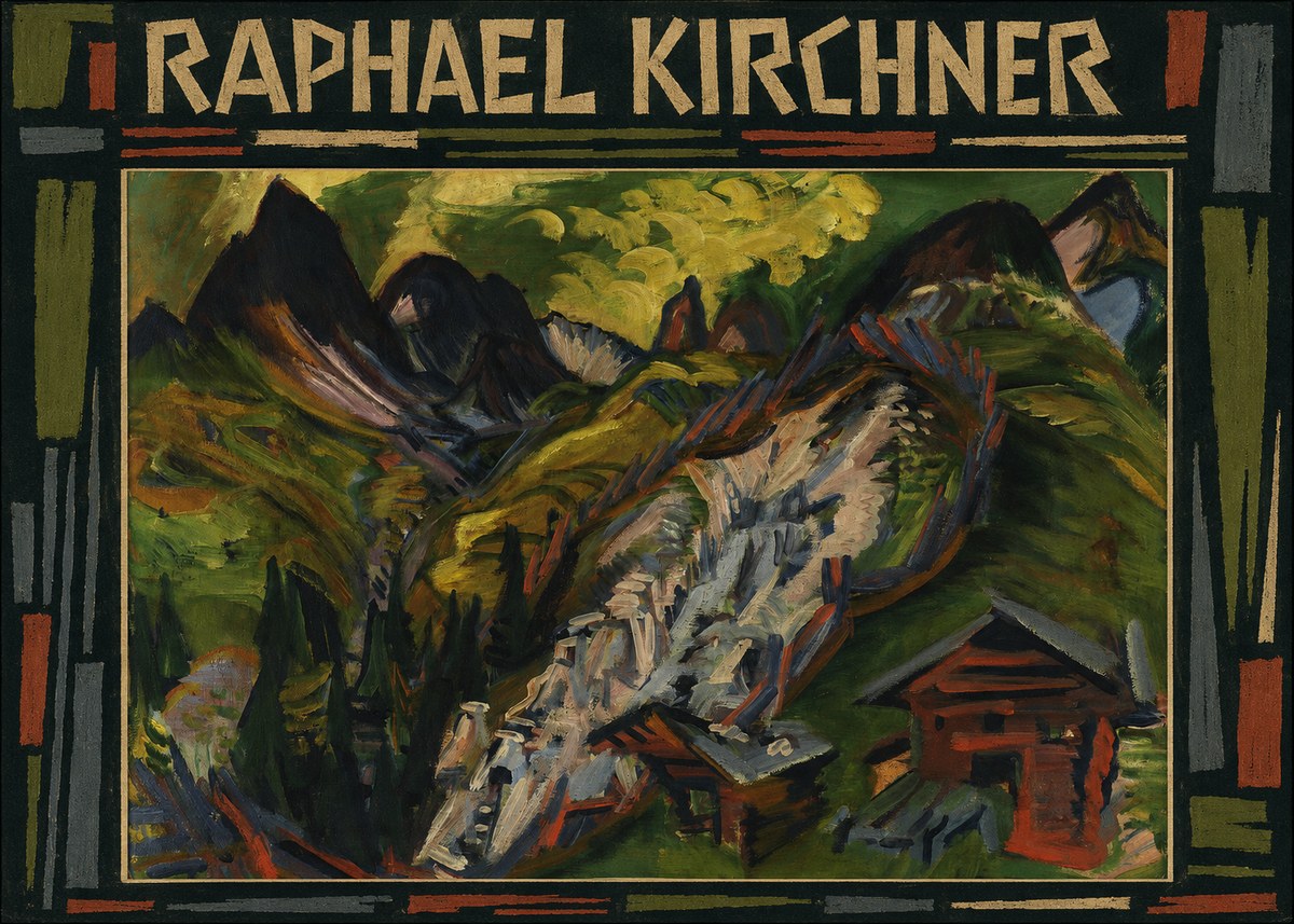 Raphael Kirchner Mountain Landscape I No4 - Affiche
