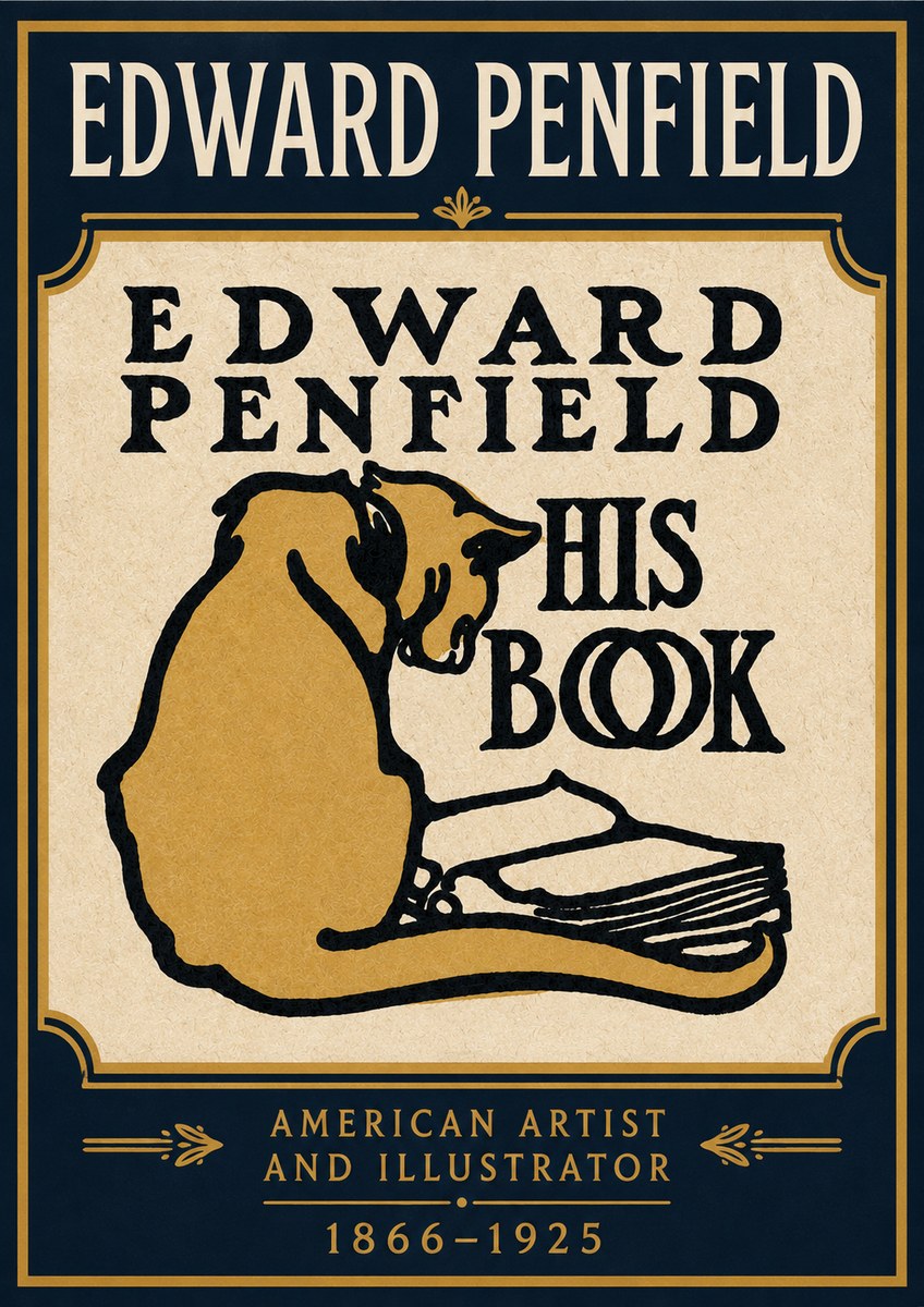Edward Penfield His Book No3 - Affiche