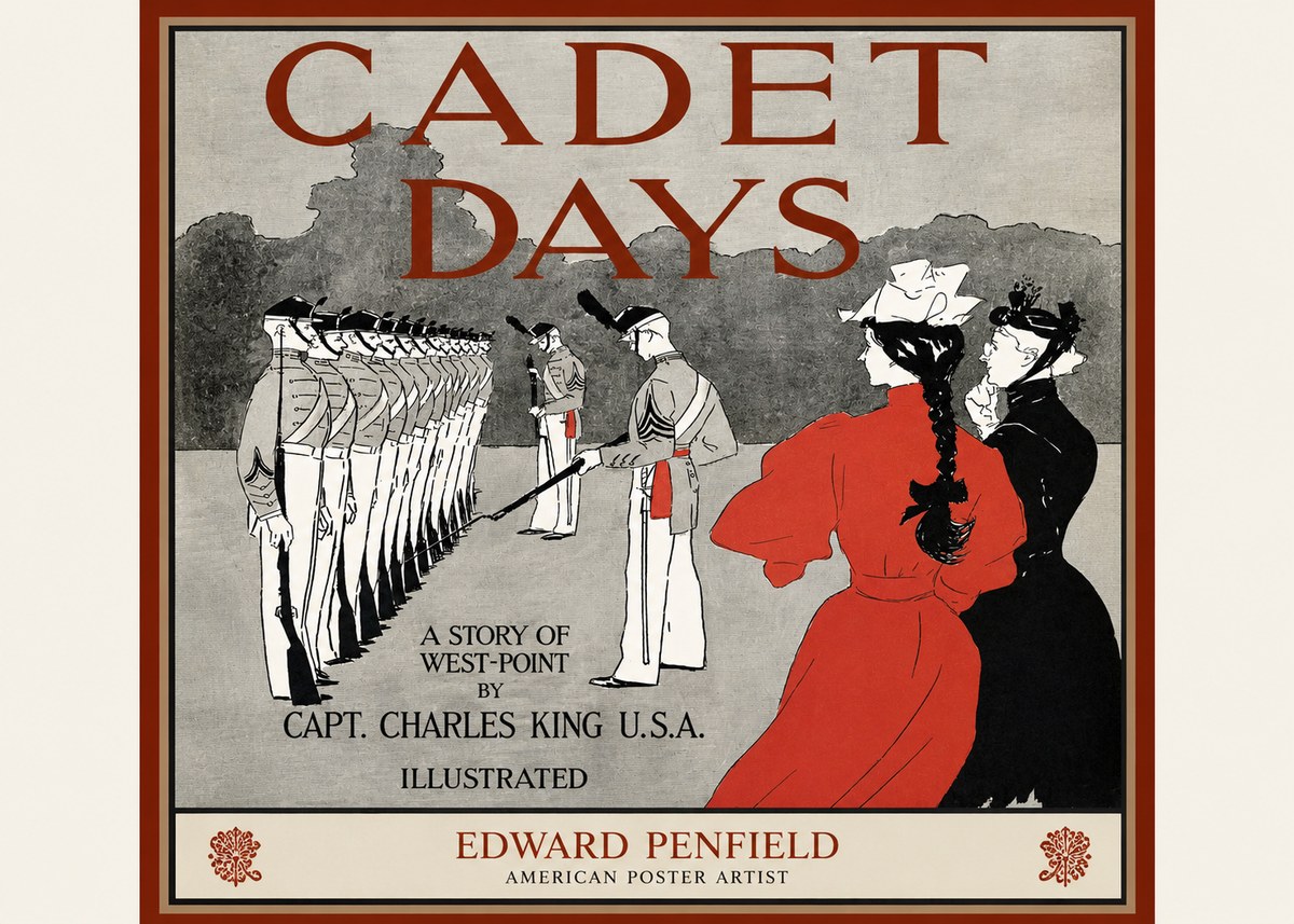 Edward Penfield Cadet Days No1 - Affiche