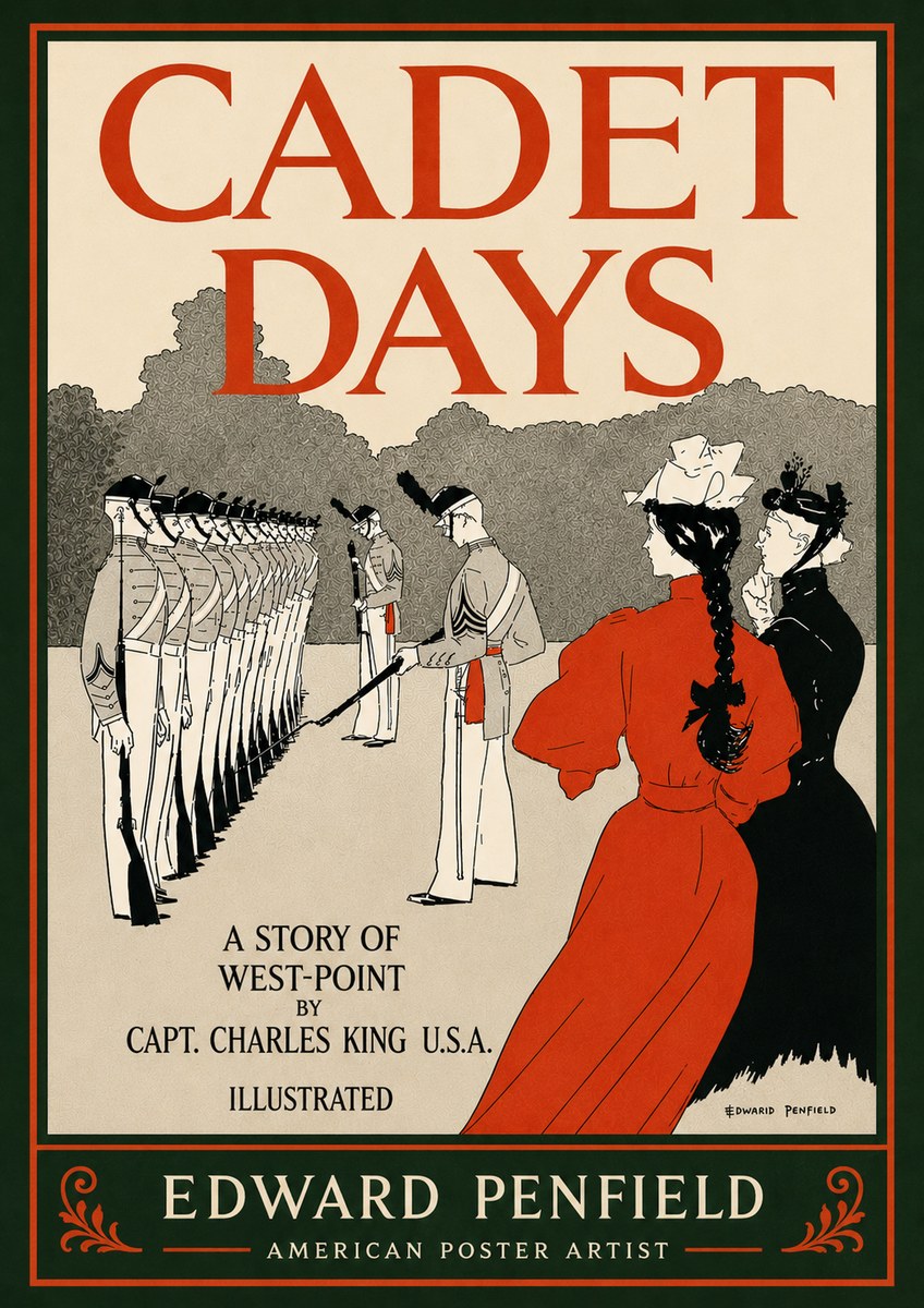 Edward Penfield Cadet Days No5 - Affiche