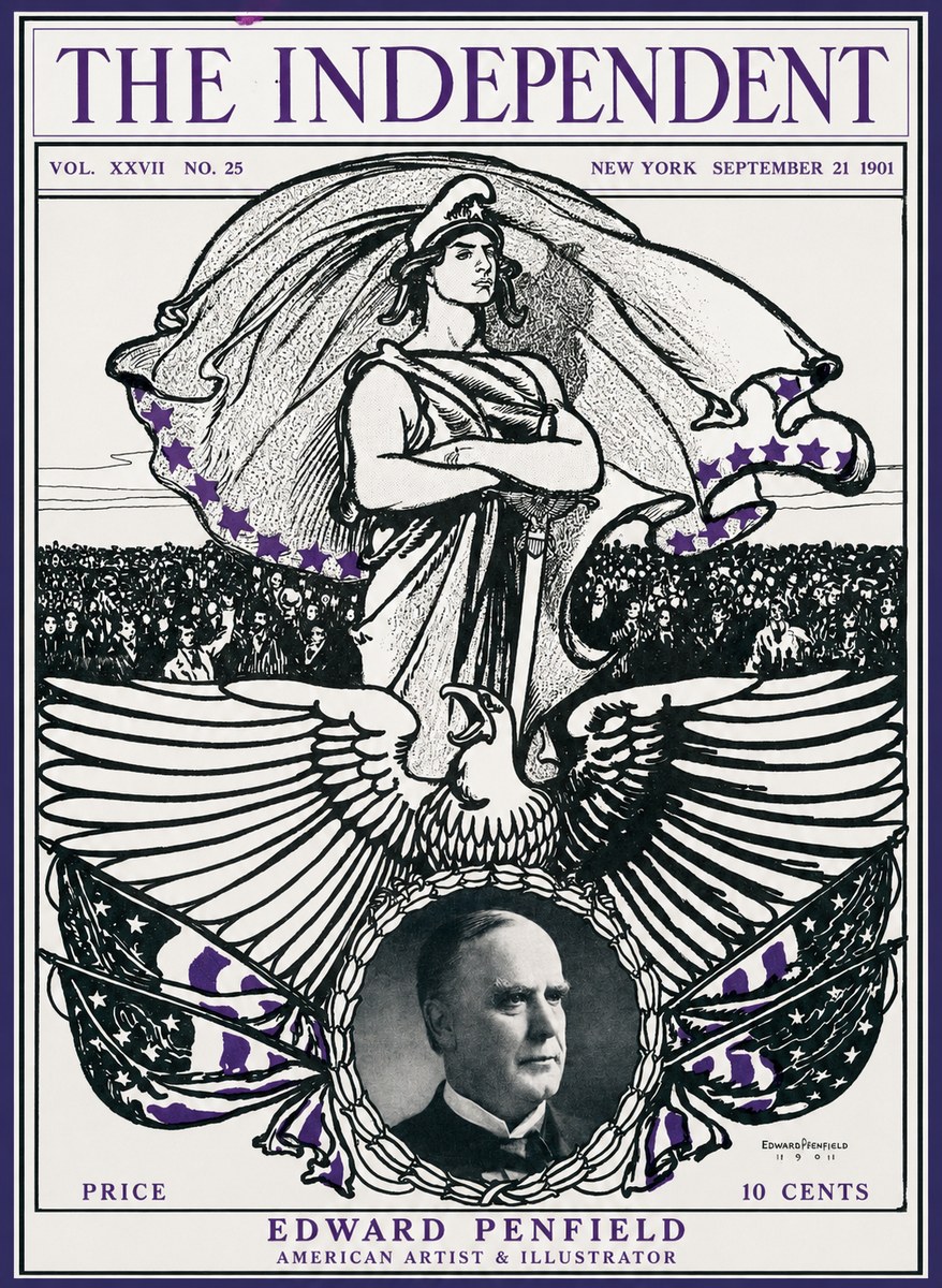Edward Penfield The Independent No1 - Affiche