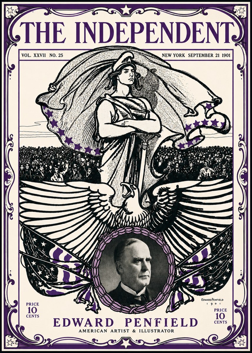 Edward Penfield The Independent No3 - Affiche