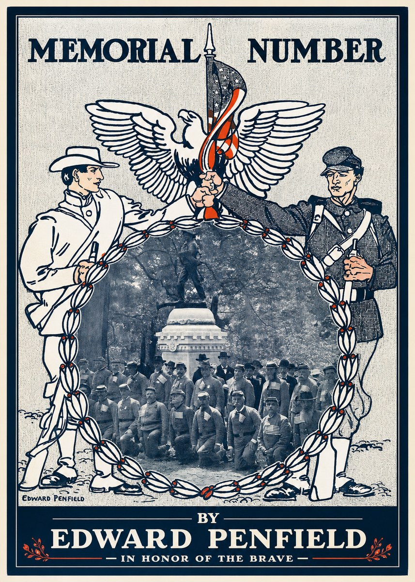 Edward Penfield Memorial Number No1 - Affiche