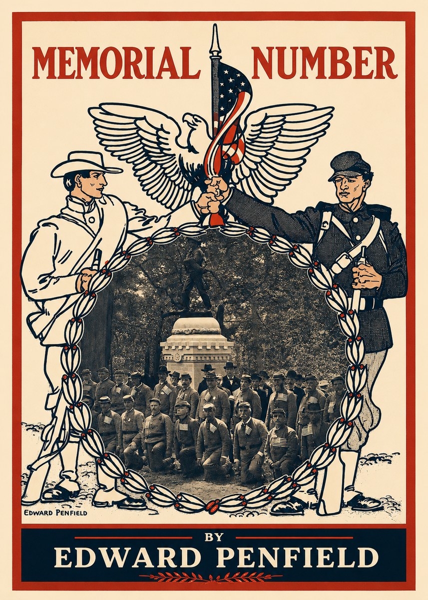 Edward Penfield Memorial Number No2 - Affiche