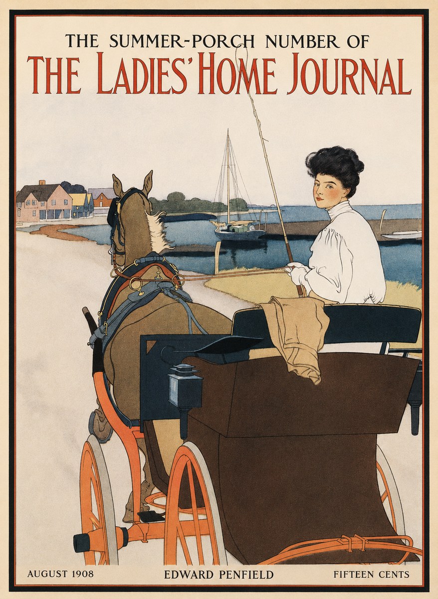 Edward Penfield The Ladies' Home Journal No1 - Affiche