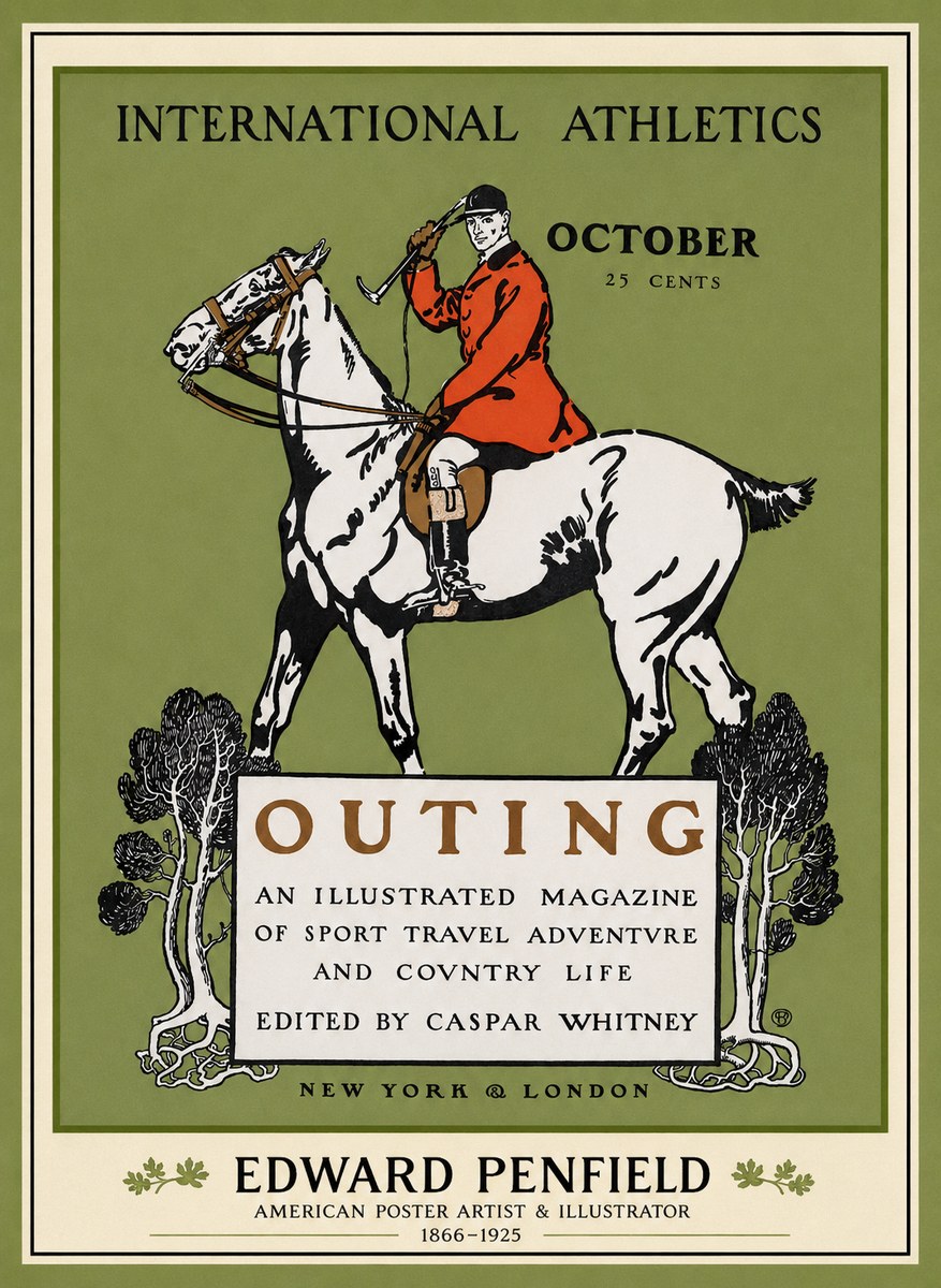 Edward Penfield Outing No1 - Affiche