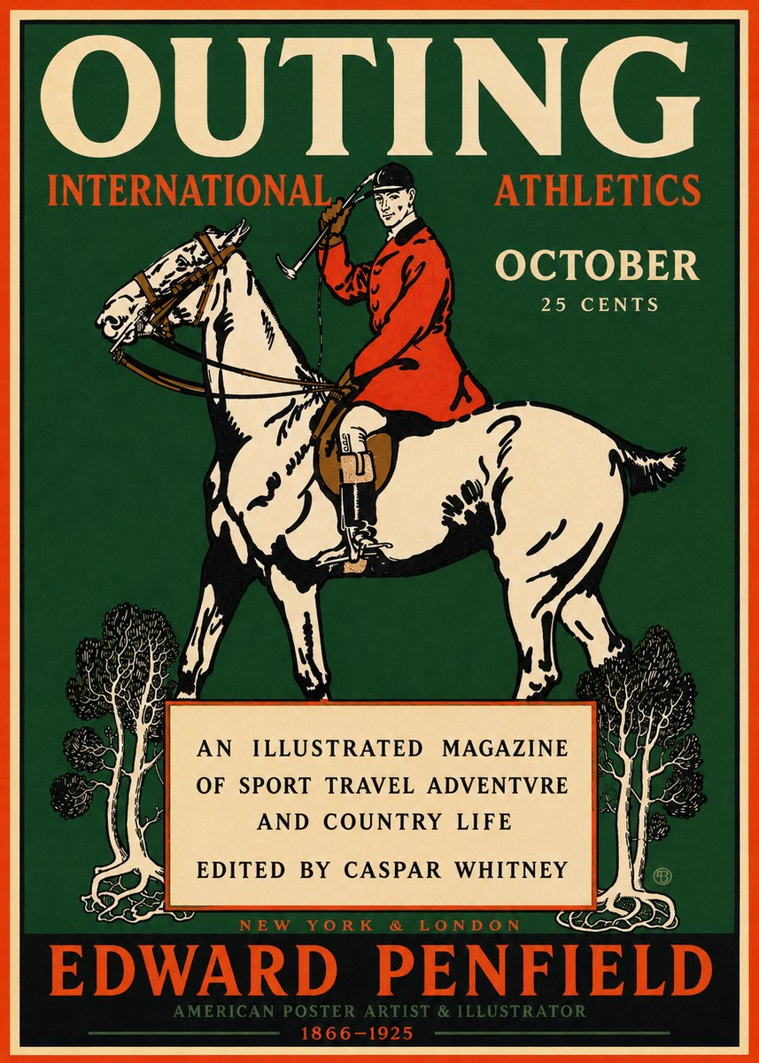 Edward Penfield Outing No3 - Affiche