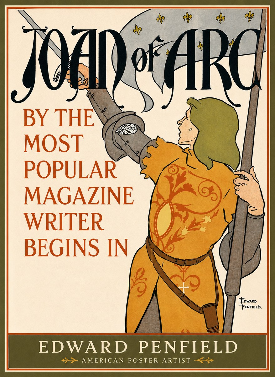 Edward Penfield Joan of Arc No2 - Affiche