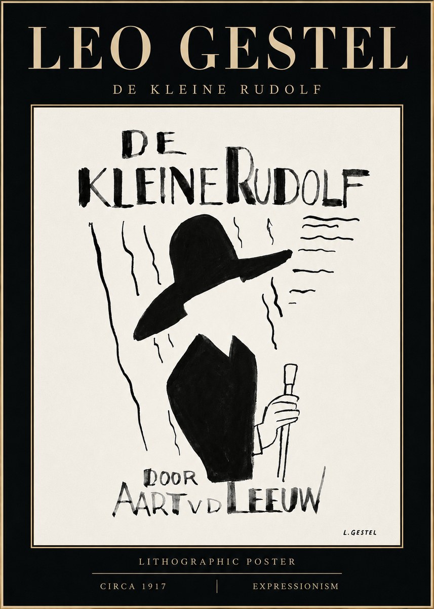 Leo Gestel De Kleine Rudolf No2 - Affiche