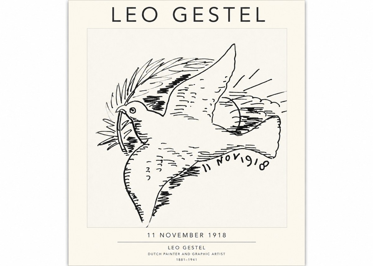 Leo Gestel 11 November 1918 No1 - Affiche