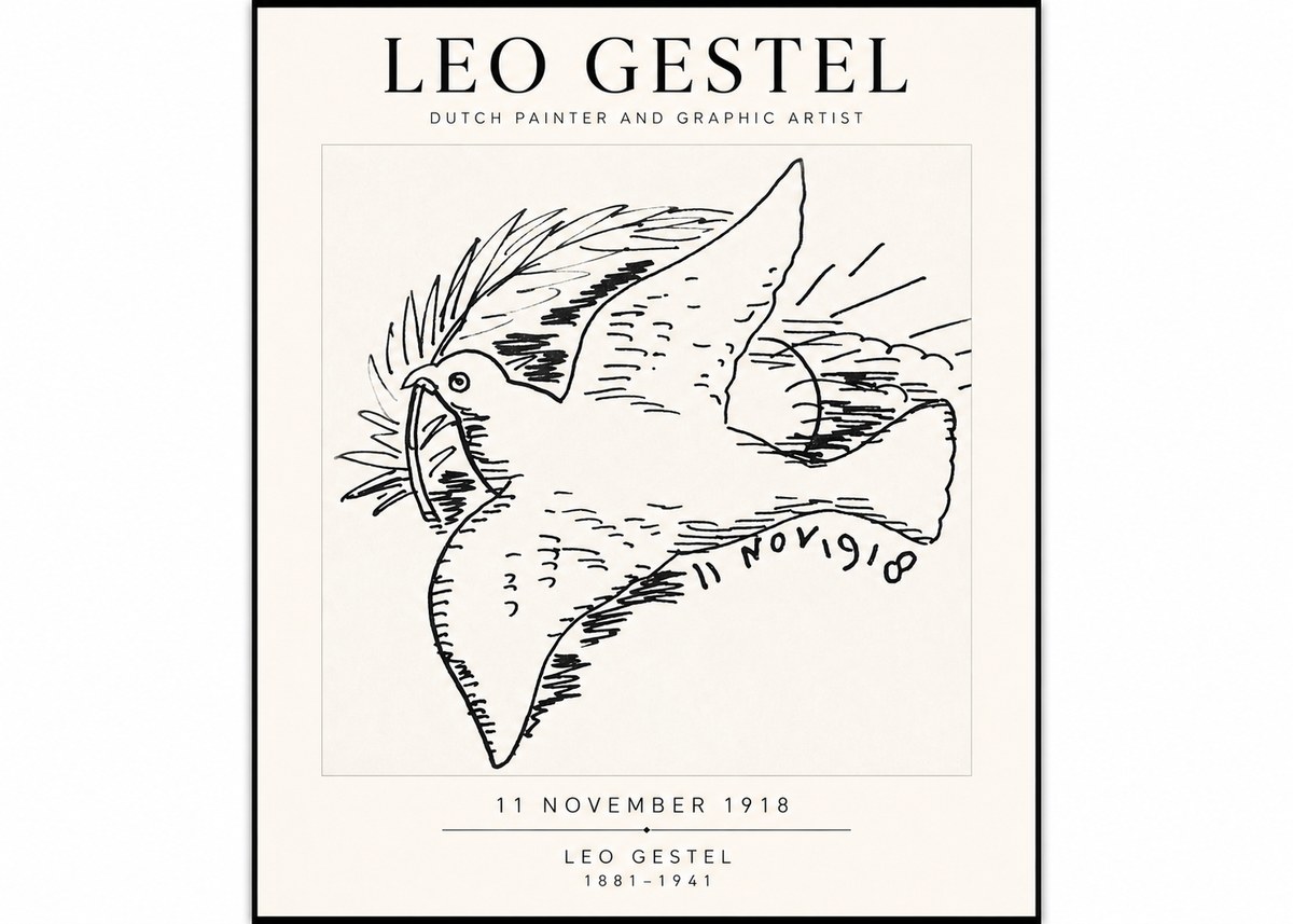 Leo Gestel 11 November 1918 No2 - Affiche