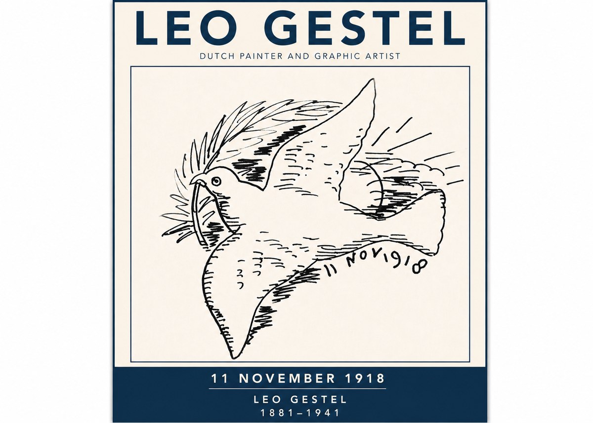 Leo Gestel 11 November 1918 No3 - Affiche