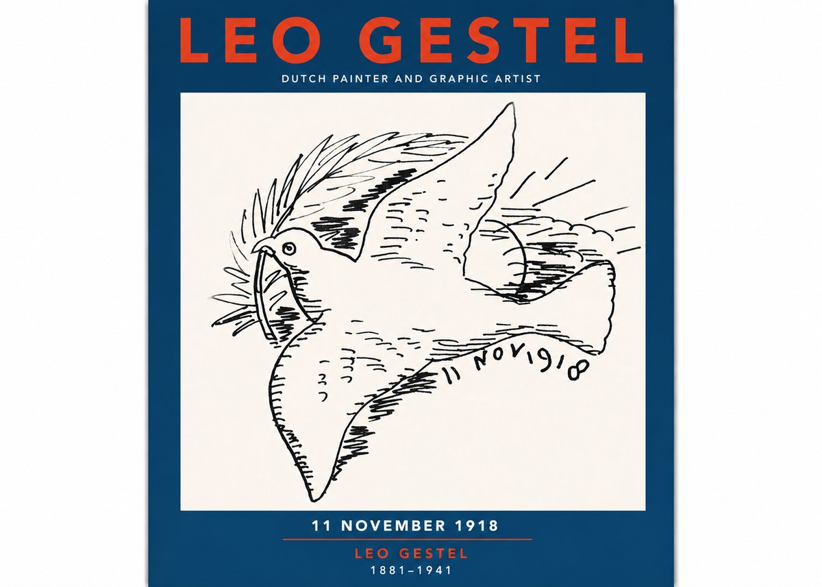 Leo Gestel 11 November 1918 No4 - Affiche