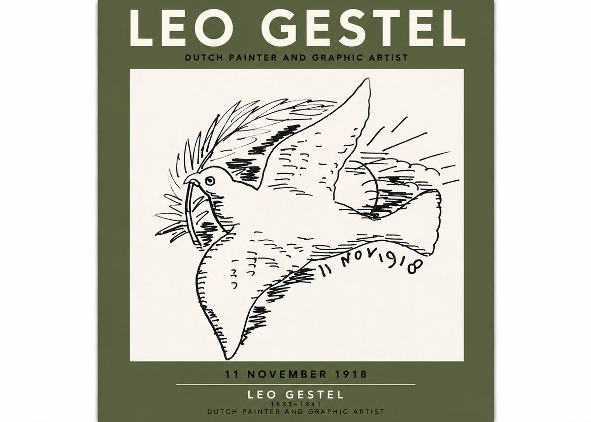 Leo Gestel 11 November 1918 No5 - Affiche