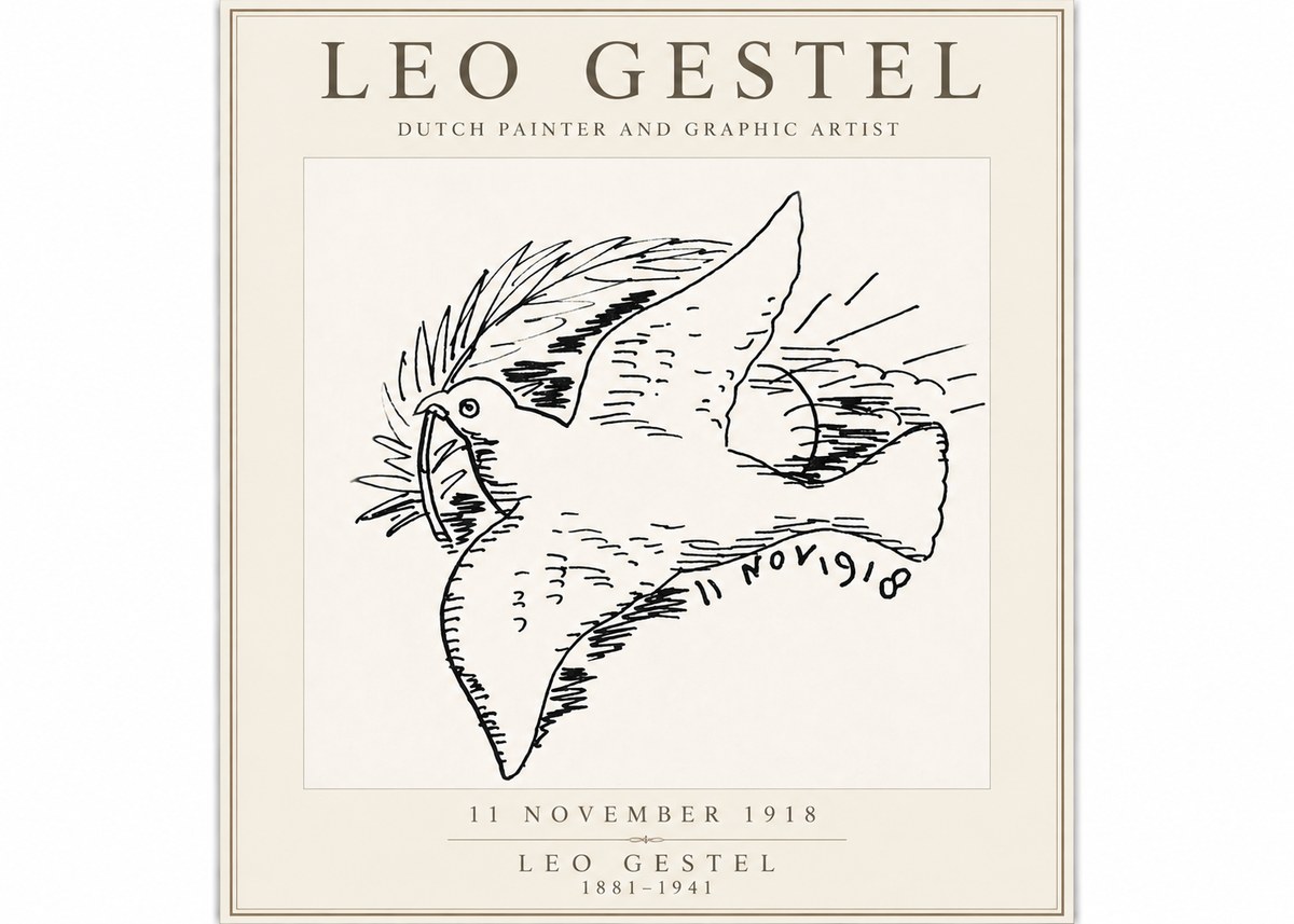 Leo Gestel 11 November 1918 No6 - Affiche