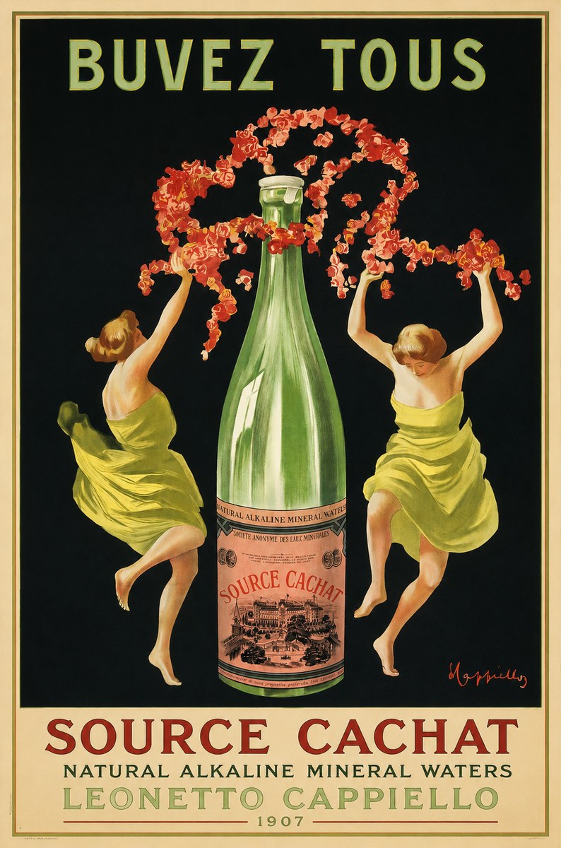 Leonetto Cappiello Source Cachat No1 - Affiche